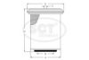 SCT Germany SB 3145 Air Filter
